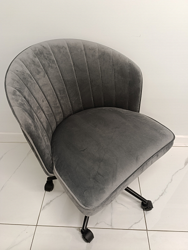 Компьютерное кресло Дэни бежевый / белый из шоурума 3